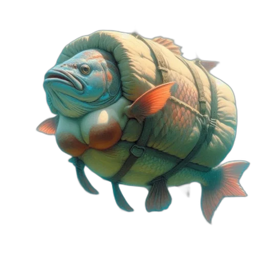 animal, creature, umbrella, concept art transparent PNG cut-out