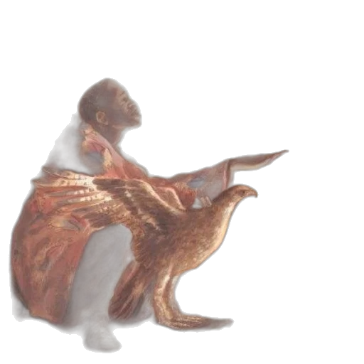 creature, animal, dragon, staff transparent PNG cut-out