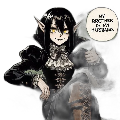 fantasy art, concept art, comic book art, anime transparent PNG cut-out