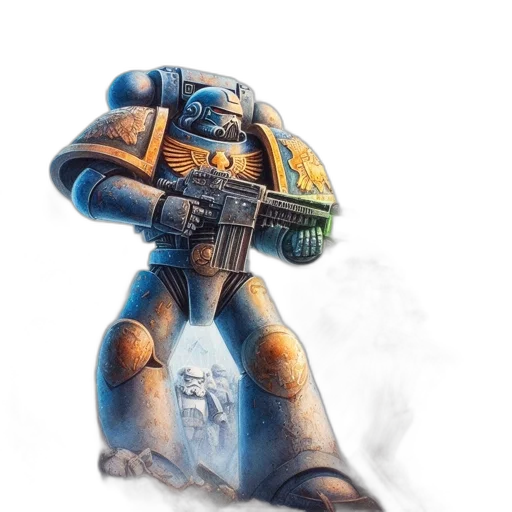 robot, weapon, concept art, fantasy art transparent PNG cut-out