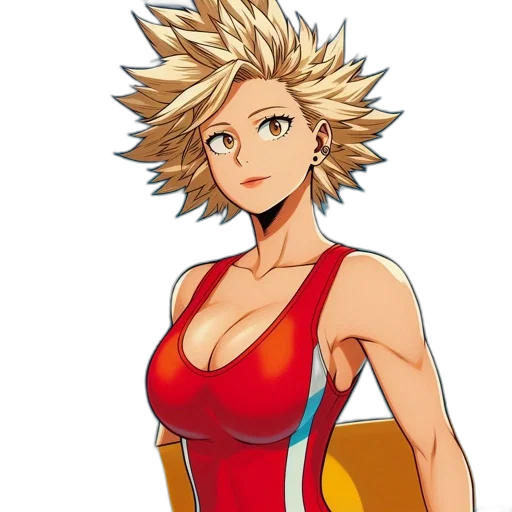 dress, hair, anime, cartoon transparent PNG cut-out