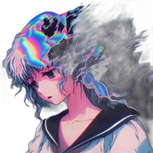 mask, creature, face, jacket transparent PNG cut-out
