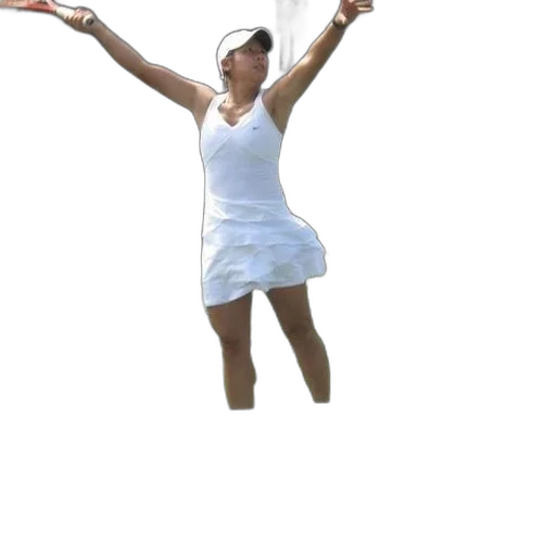 dress, 3d render, woman, white transparent PNG cut-out