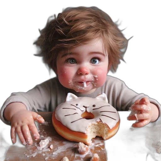 food, face, animal, creature transparent PNG cut-out
