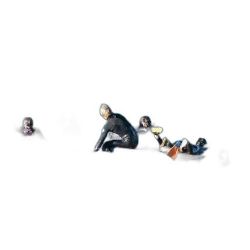 shoes, robot, creature, staff transparent PNG cut-out