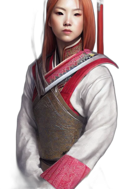 staff, face, jacket, sword transparent PNG cut-out