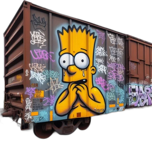 cartoon, concept art, photorealistic, rusted transparent PNG cut-out