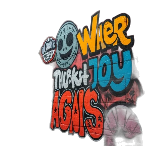 3d render, concept art, comic book art, graffiti transparent PNG cut-out