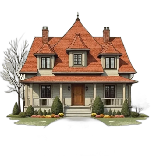 building, 3d render, photorealistic, concept art transparent PNG cut-out