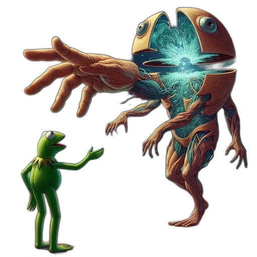 creature, robot, animal, concept art transparent PNG cut-out