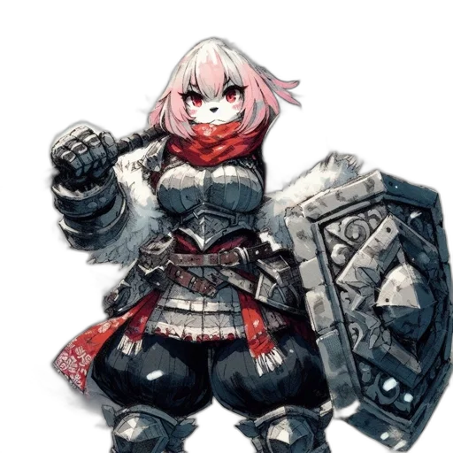 weapon, sword, jacket, staff transparent PNG cut-out