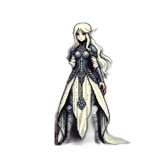dress, sword, dragon, staff transparent PNG cut-out