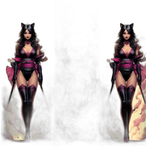 concept art, fantasy art, 3d render, comic book art transparent PNG cut-out