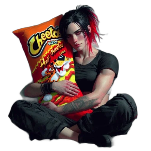 food, creature, concept art, photorealistic transparent PNG cut-out