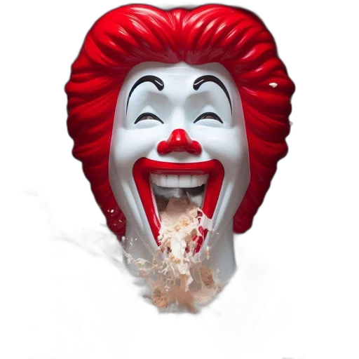 face, food, mask, creature transparent PNG cut-out