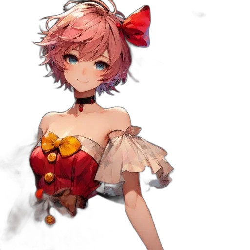 flower, weapon, dress, crown transparent PNG cut-out