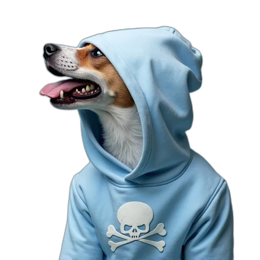 jacket, animal, creature, 3d render transparent PNG cut-out