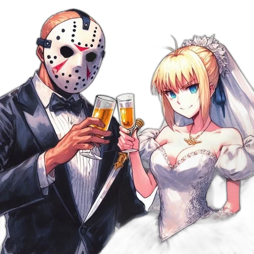 mask, dress, concept art, anime transparent PNG cut-out