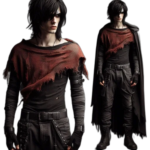 jacket, concept art, fantasy art, comic book art transparent PNG cut-out