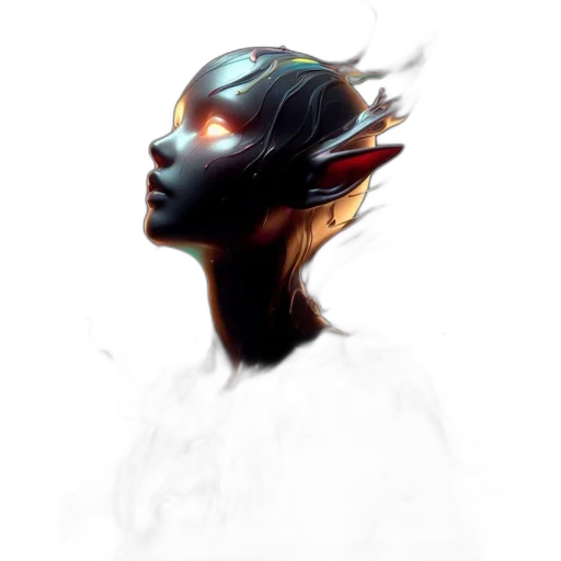 robot, mask, face, crown transparent PNG cut-out