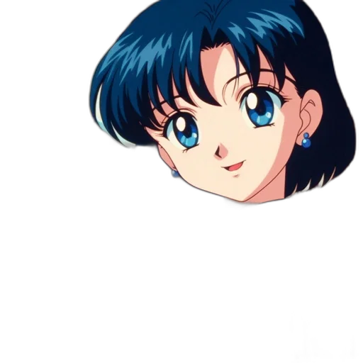 face, hair, umbrella, robot transparent PNG cut-out