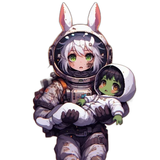 robot, creature, dragon, staff transparent PNG cut-out