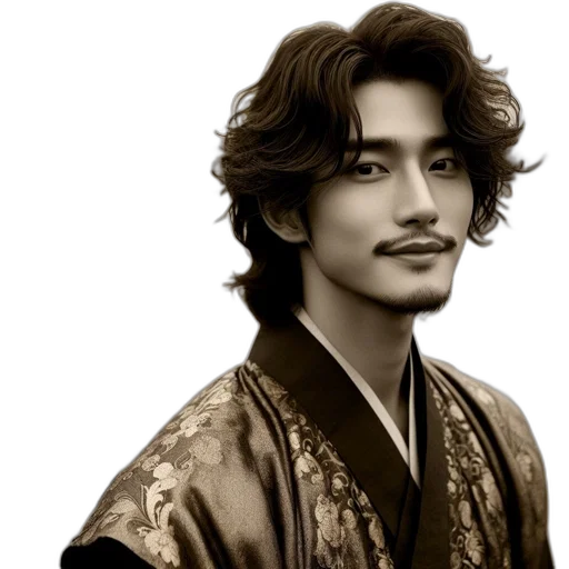 face, staff, photorealistic, fantasy art transparent PNG cut-out