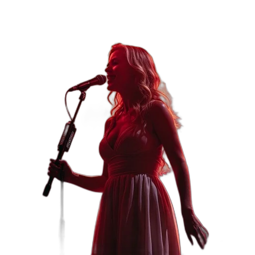 dress, staff, concept art, neon lights transparent PNG cut-out