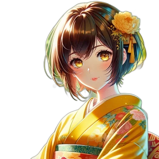 dress, staff, flower, face transparent PNG cut-out
