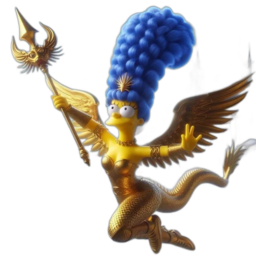 crown, staff, dragon, jewelry transparent PNG cut-out