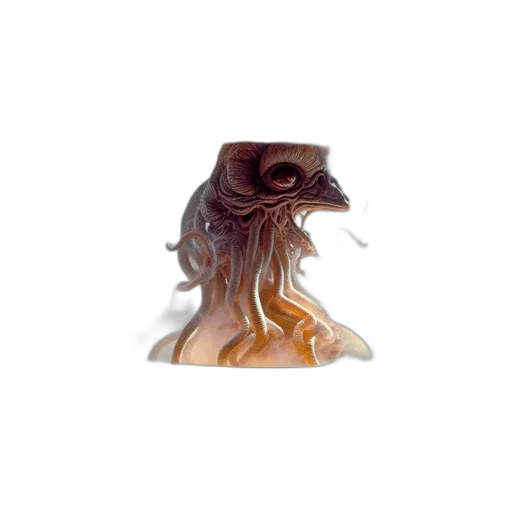 hair, mask, creature, crown transparent PNG cut-out