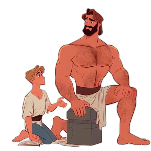concept art, cartoon, pixel art, comic book art transparent PNG cut-out