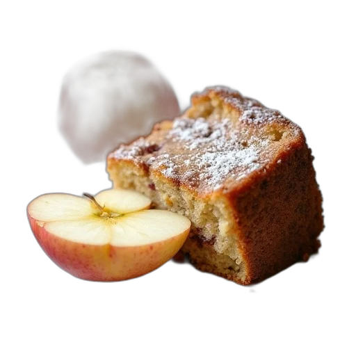 food, crown, 3d render, photorealistic transparent PNG cut-out