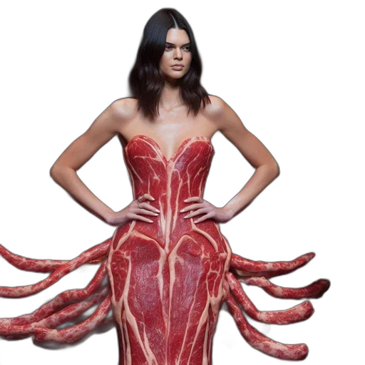 dress, creature, animal, food transparent PNG cut-out