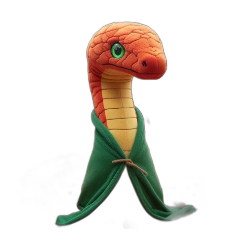 dragon, creature, animal, staff transparent PNG cut-out