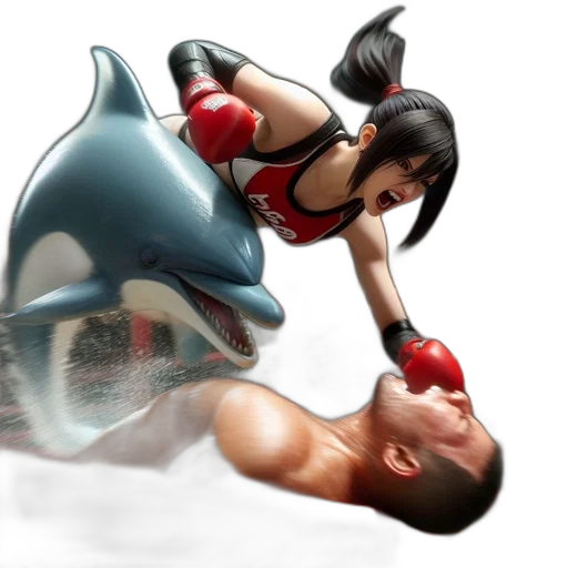 concept art, photorealistic, 3d render, comic book art transparent PNG cut-out