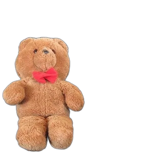 brown, teddy, bear, red transparent PNG cut-out