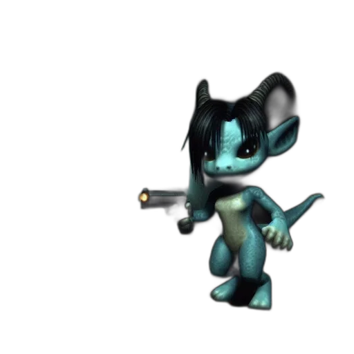 staff, weapon, animal, creature transparent PNG cut-out