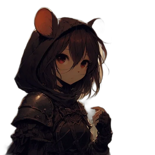 mask, weapon, hat, jacket transparent PNG cut-out