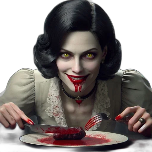 food, face, concept art, comic book art transparent PNG cut-out