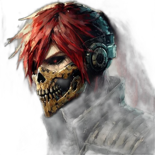 mask, face, concept art, photorealistic transparent PNG cut-out