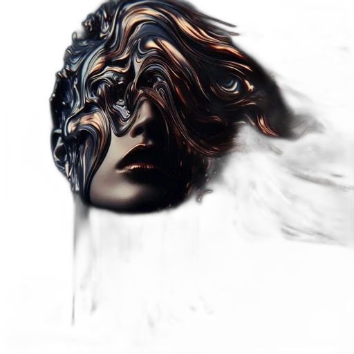 mask, face, crown, creature transparent PNG cut-out