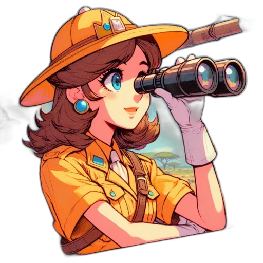 staff, weapon, hat, animal transparent PNG cut-out