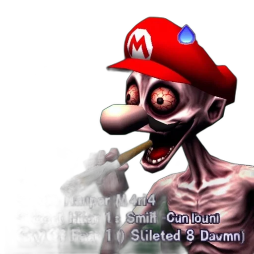mask, creature, hat, staff transparent PNG cut-out