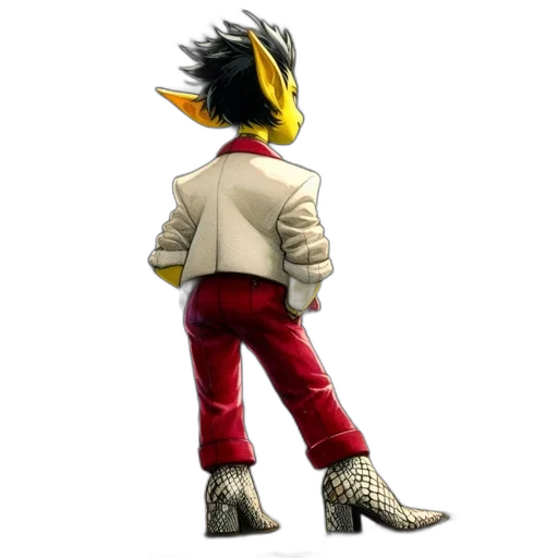 jacket, animal, staff, creature transparent PNG cut-out