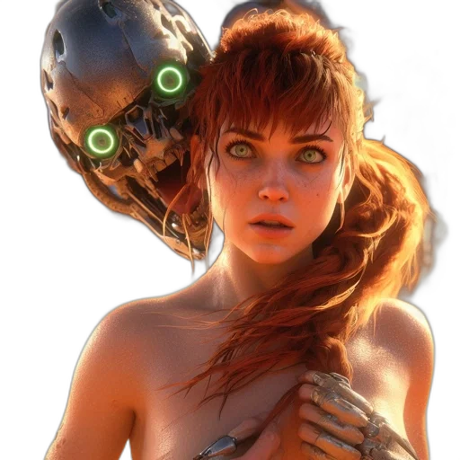 robot, creature, mask, face transparent PNG cut-out