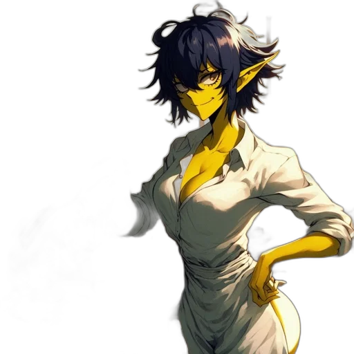 mask, dress, staff, face transparent PNG cut-out