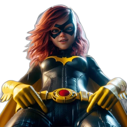 comic book art, concept art, 3d render, cartoon transparent PNG cut-out