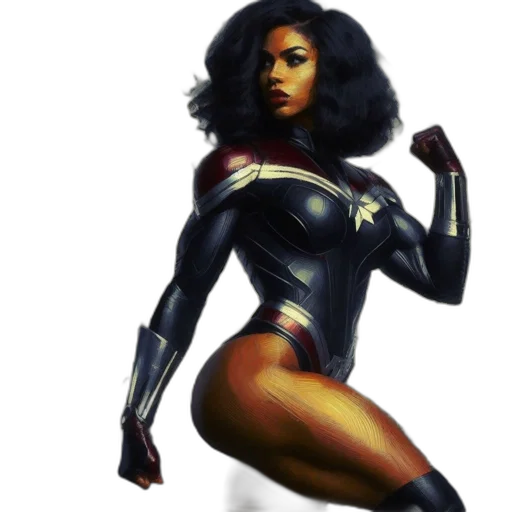 comic book art, concept art, cartoon, fantasy art transparent PNG cut-out