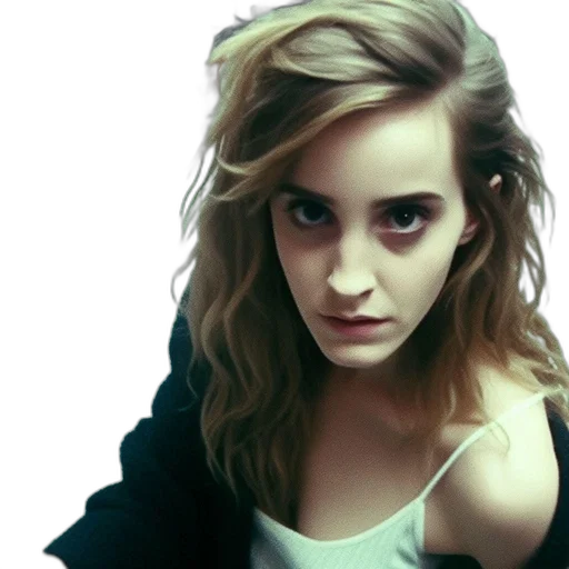 face, jacket, hair, dress transparent PNG cut-out